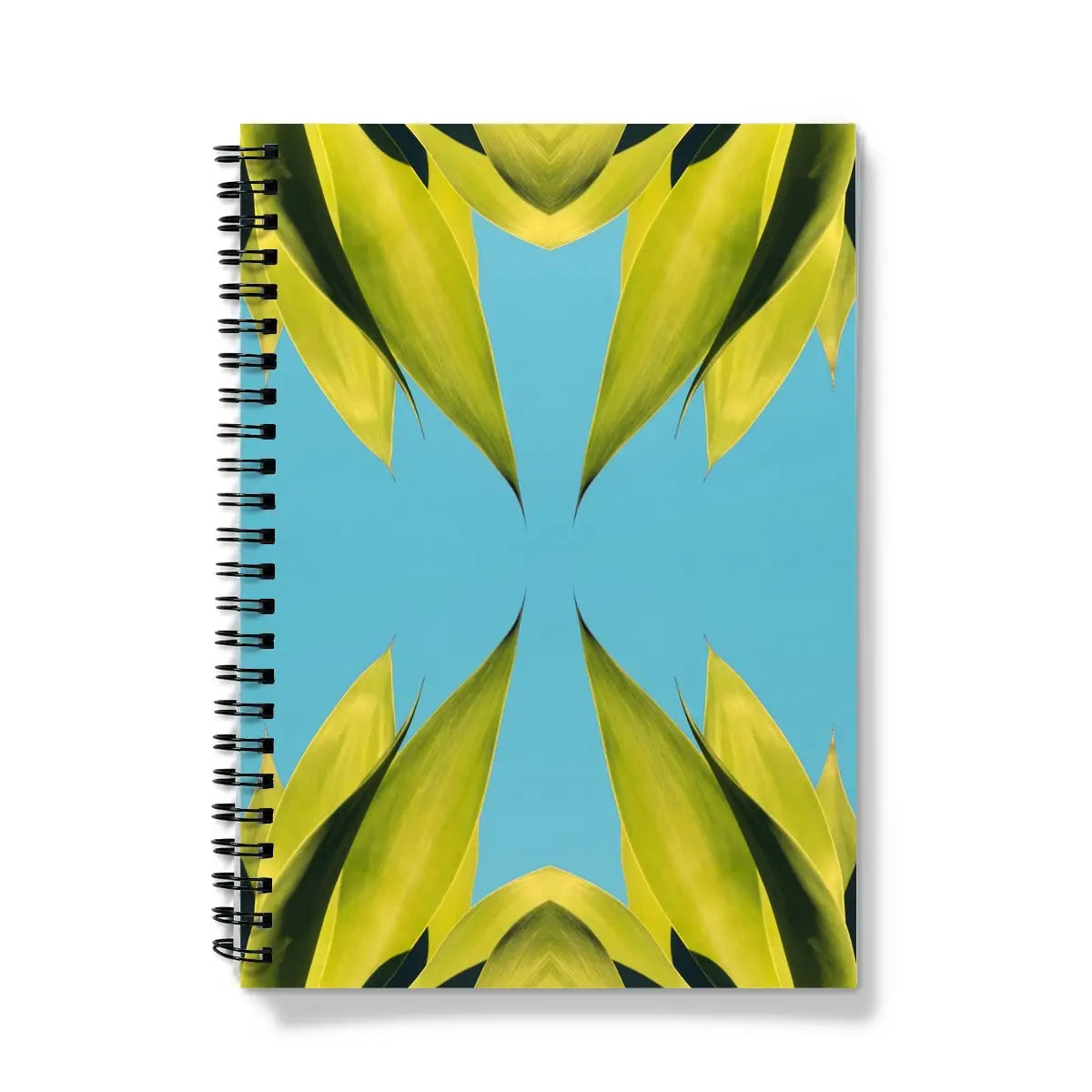 In Bloom - Trippy Modern Succulent Photography Art Notebook - A5 - Graph Paper - Notebooks & Notepads - Aesthetic Art