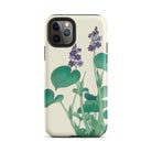 Blooming Hosta Ohara Koson Floral Art Iphone Case, 11 Pro / Matte, Floral Patterned Smartphone Case