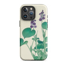Blooming Hosta Ohara Koson Floral Art Iphone Case, 16 Pro Max / Matte, Floral Patterned Phone Case