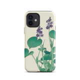 Blooming Hosta - Ohara Koson Floral Art Phone Case Iphone 12 / Matte Floral-patterned Phone Case Ohara Koson, Koson’s Blooming Hosta,