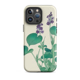 Blooming Hosta - Ohara Koson Floral Art Phone Case Iphone 16 Pro Max / Matte Floral-patterned Phone Case Ohara Koson, Koson’s Blooming