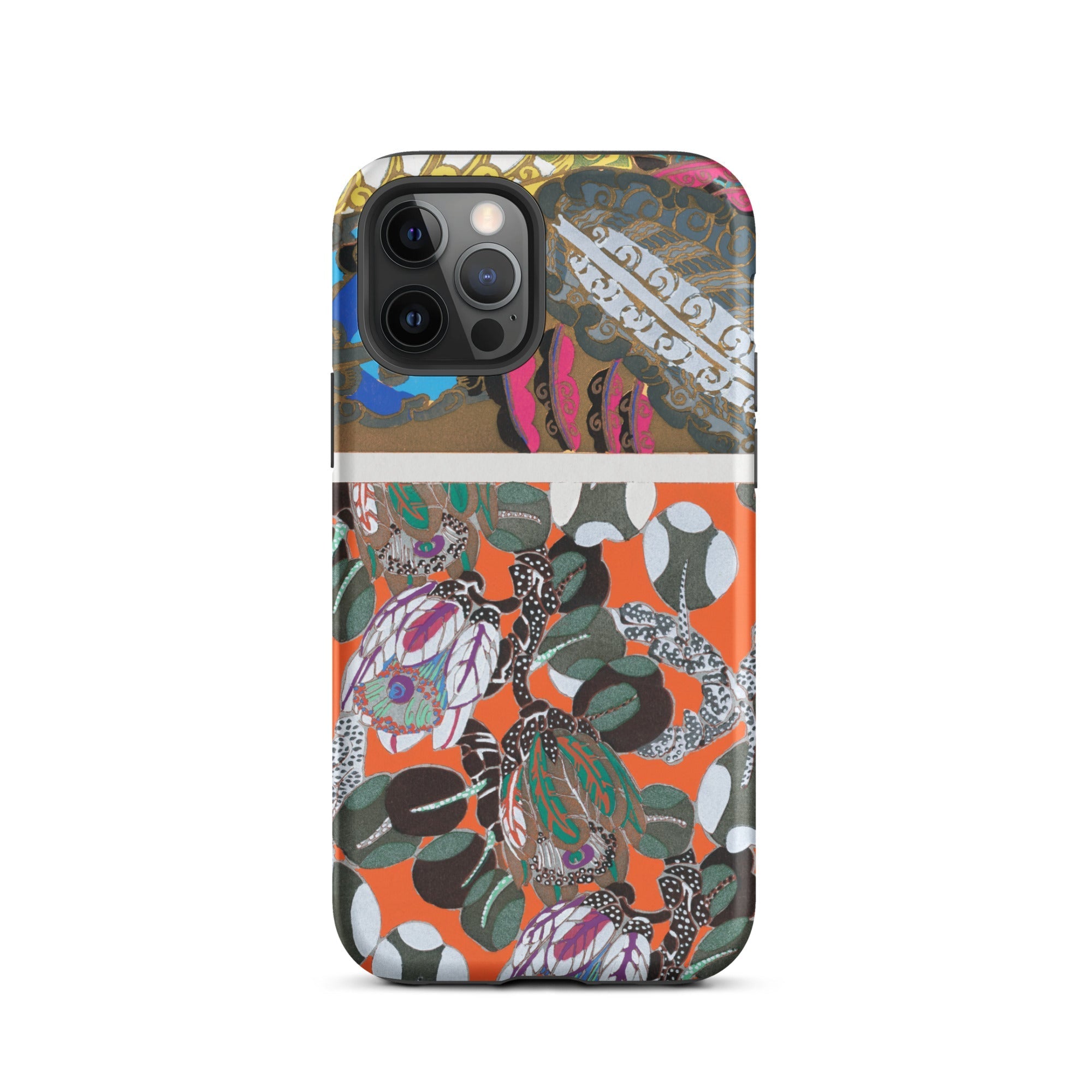 Bloomotifs - Edouard Benedictus Floral Art Iphone Case, 12 Pro / Matte, Patterned Phone Case