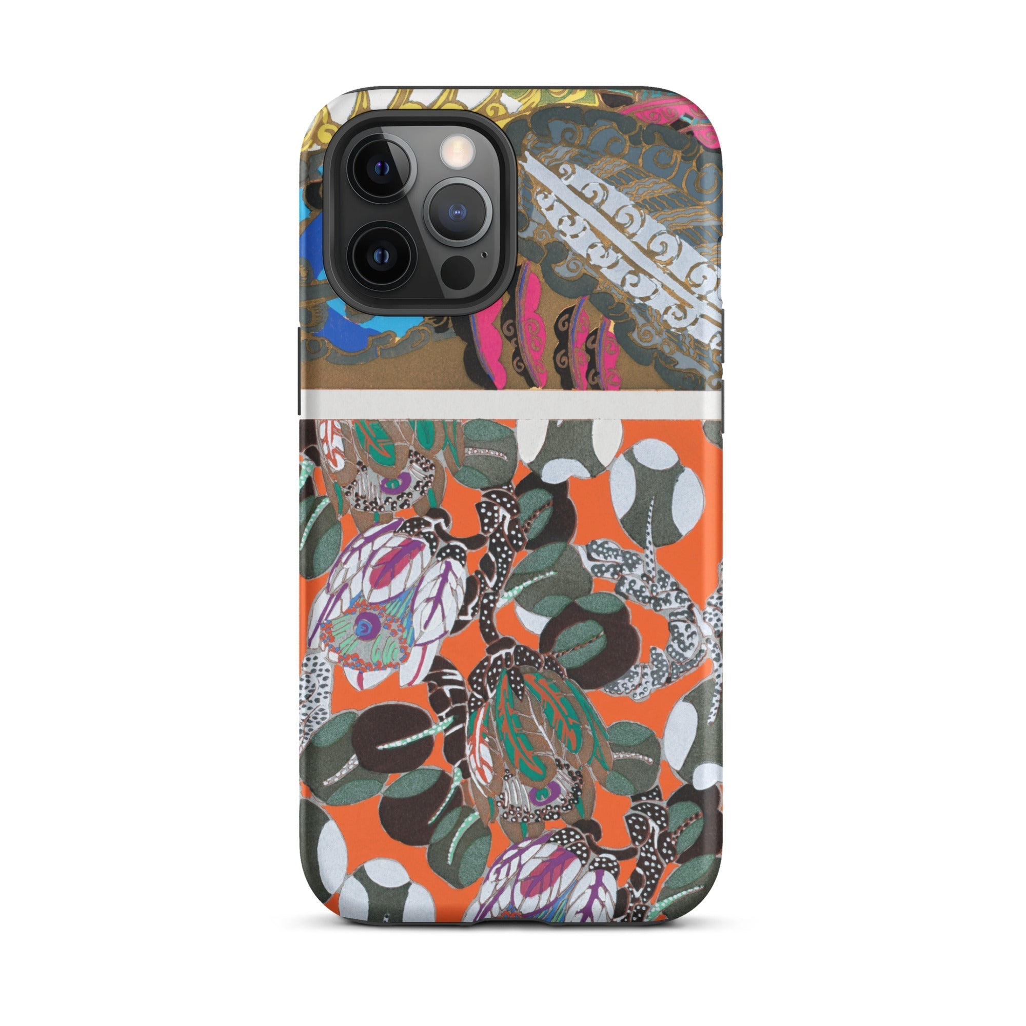 Bloomotifs - Edouard Benedictus Floral Art Iphone Case, 12 Pro Max / Matte, Patterned Iphone Case
