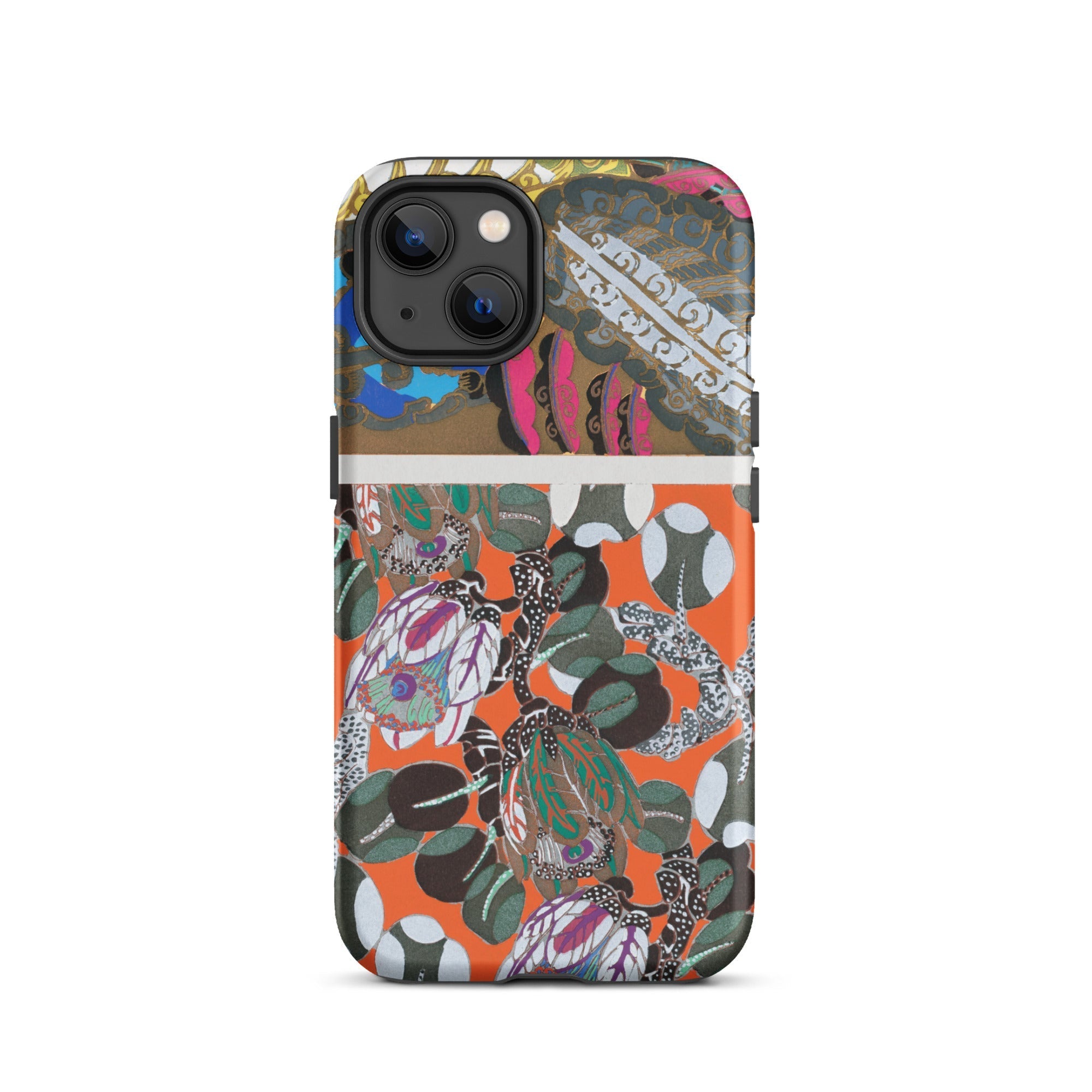 Bloomotifs - Edouard Benedictus Floral Art Iphone Case, 13 / Matte, Patterned Iphone Case