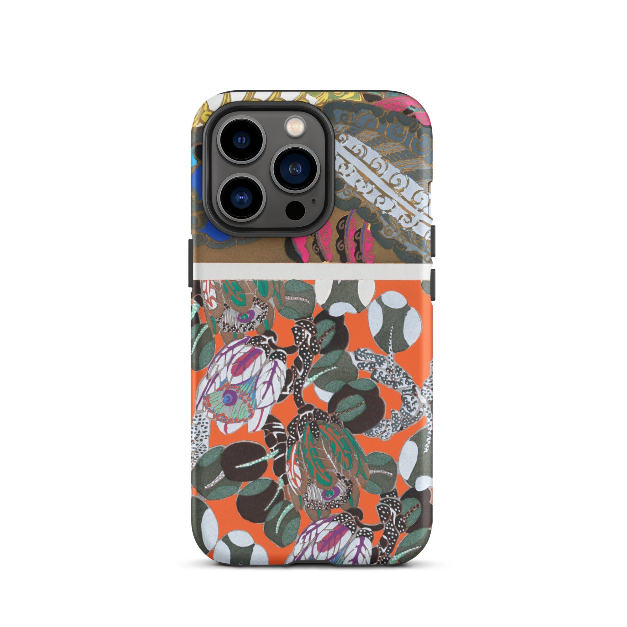 Bloomotifs - Edouard Benedictus Floral Art Iphone Case, 13 Pro / Matte, Patterned Smartphone Case