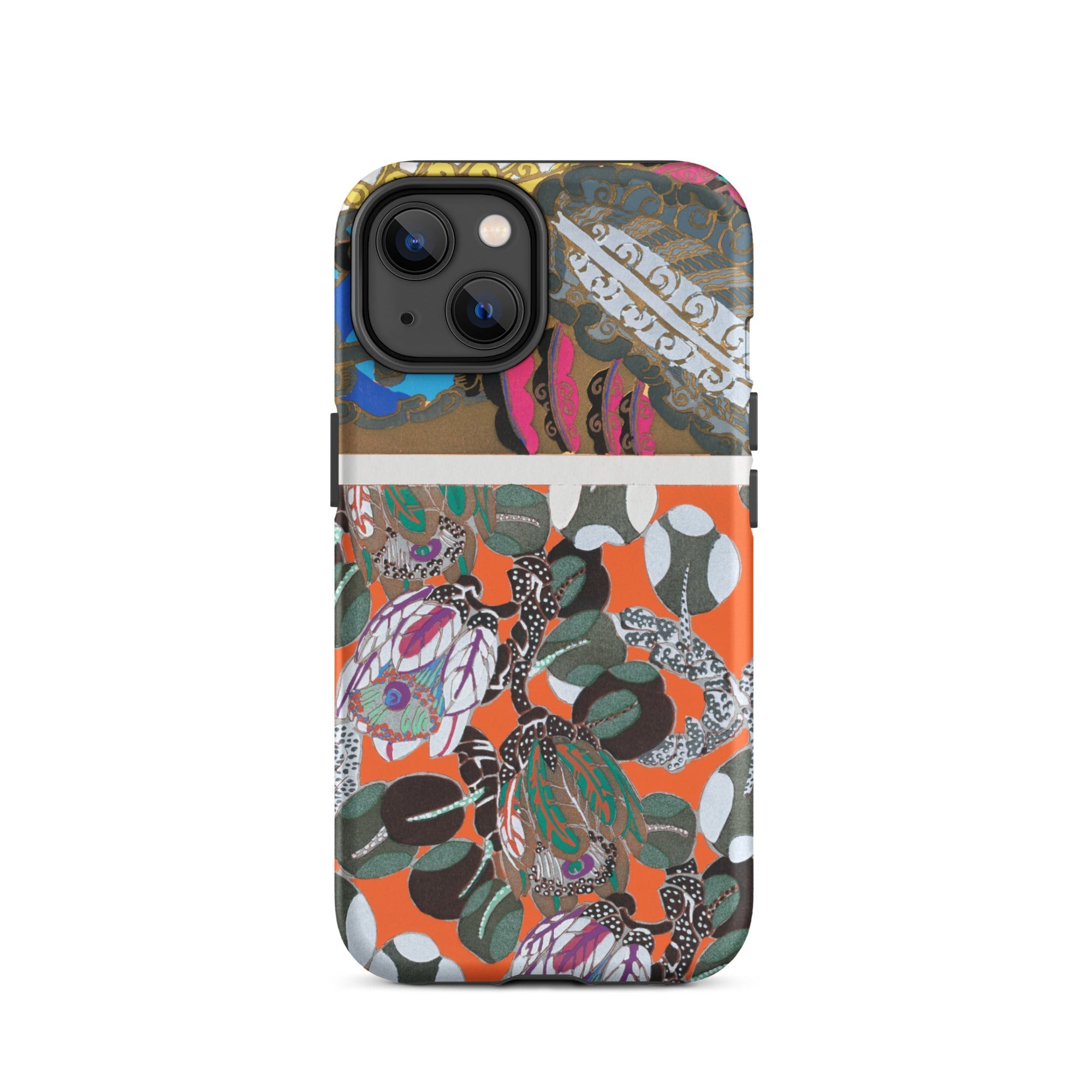 Bloomotifs - Edouard Benedictus Floral Art Iphone Case, 14 / Matte, Patterned Iphone Case