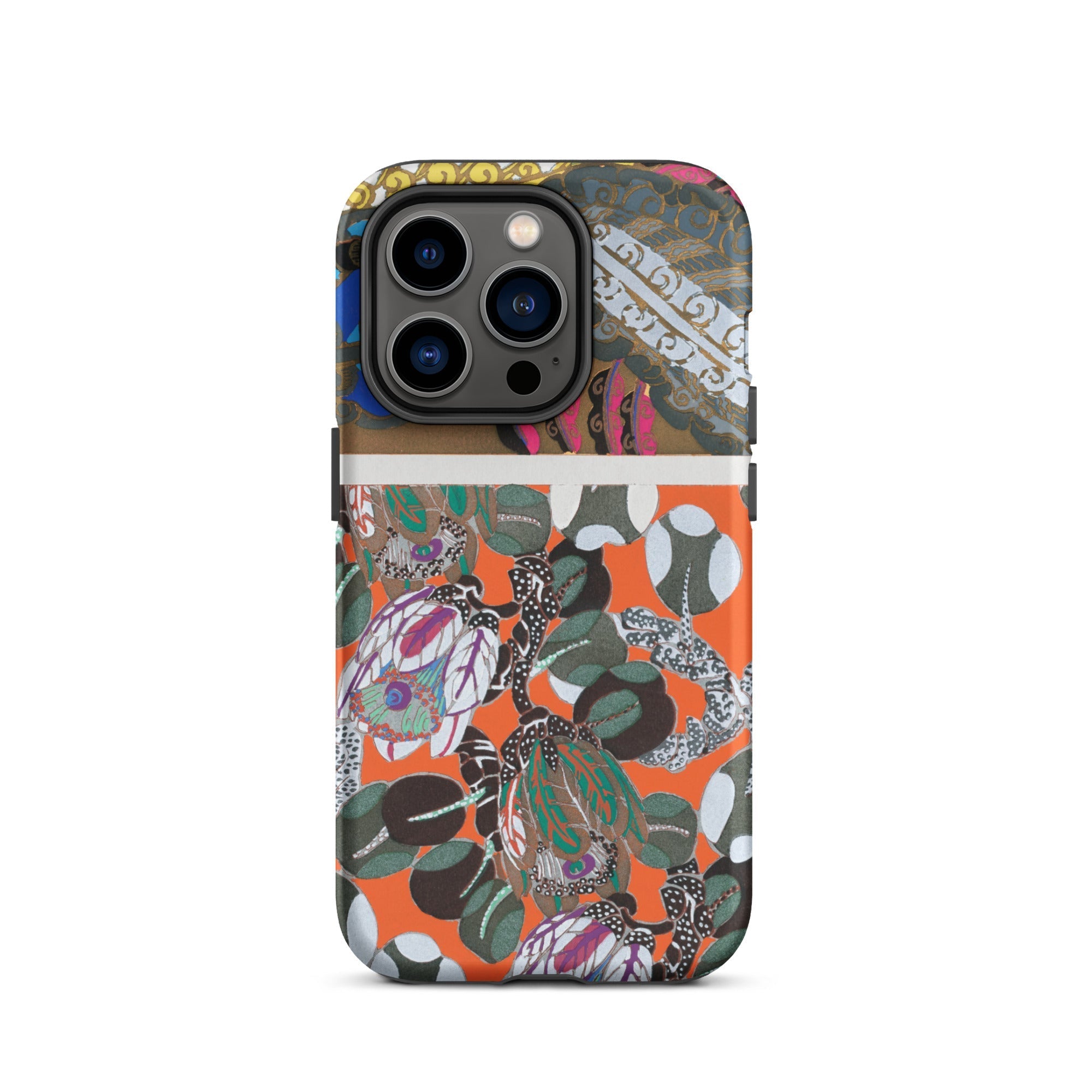 Bloomotifs - Edouard Benedictus Floral Art Iphone Case, 14 Pro / Matte, Patterned Iphone Case