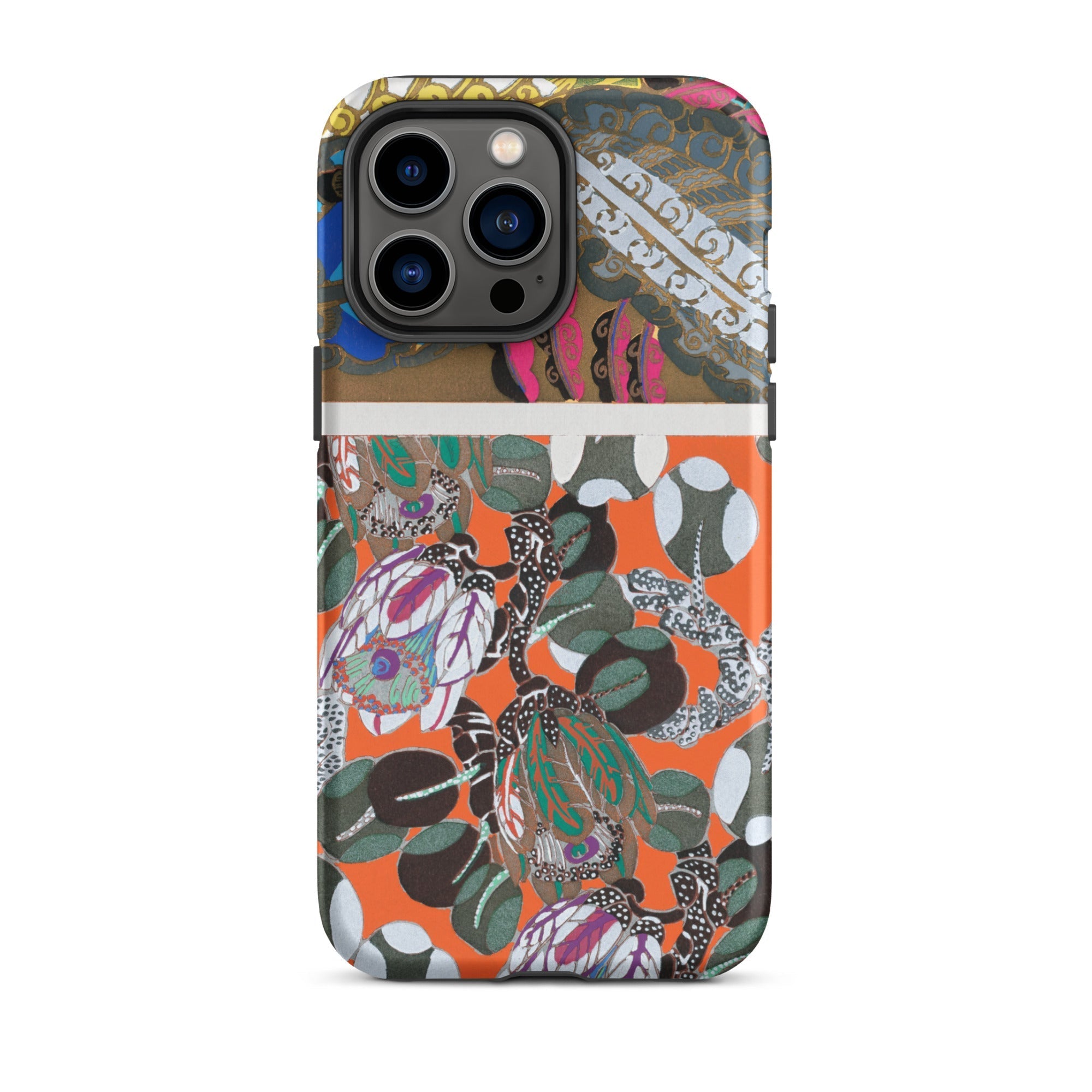 Bloomotifs - Edouard Benedictus Floral Art Iphone Case, 14 Pro Max / Matte, Patterned Iphone Case