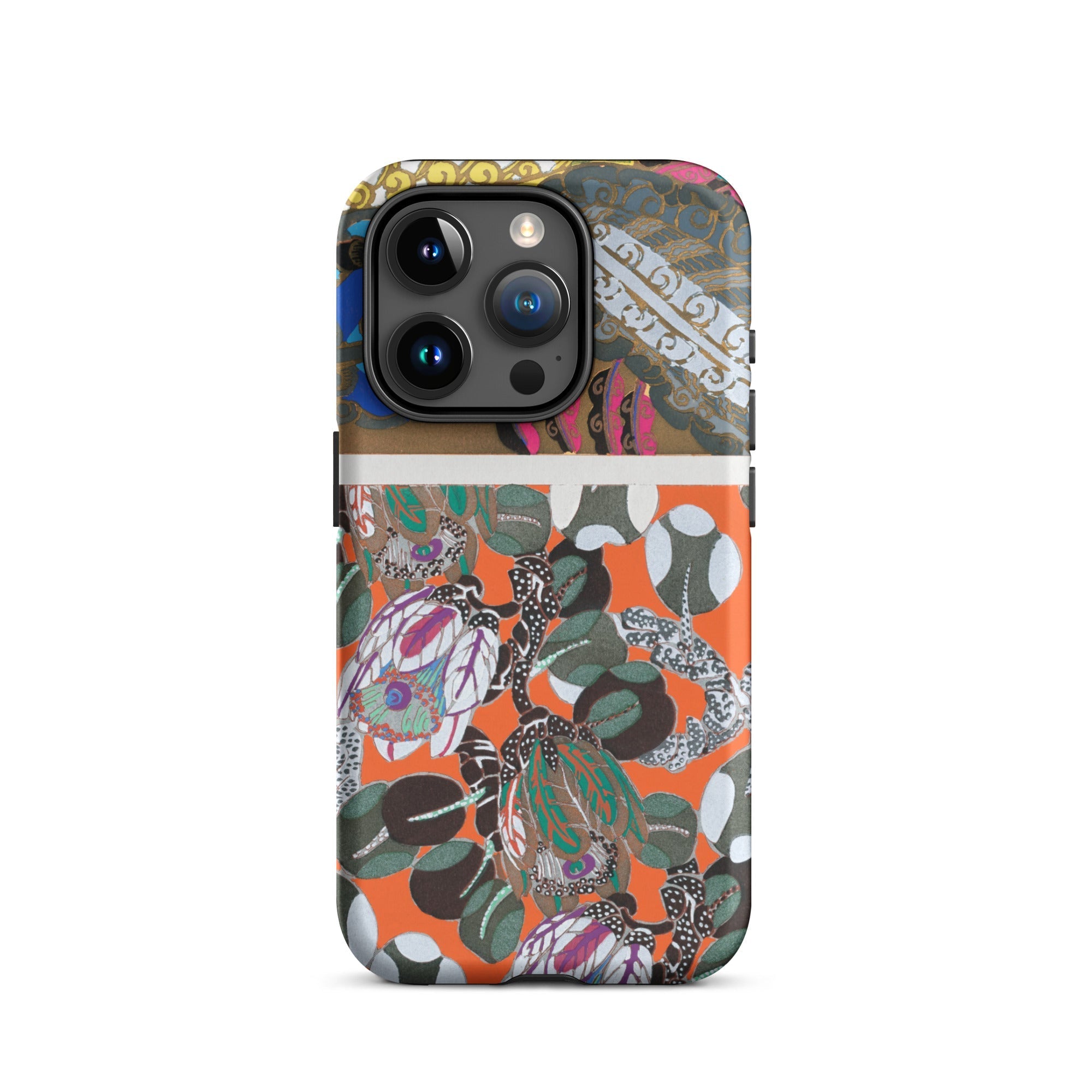 Bloomotifs - Edouard Benedictus Floral Art Iphone Case, 15 Pro / Matte, Patterned Iphone Case
