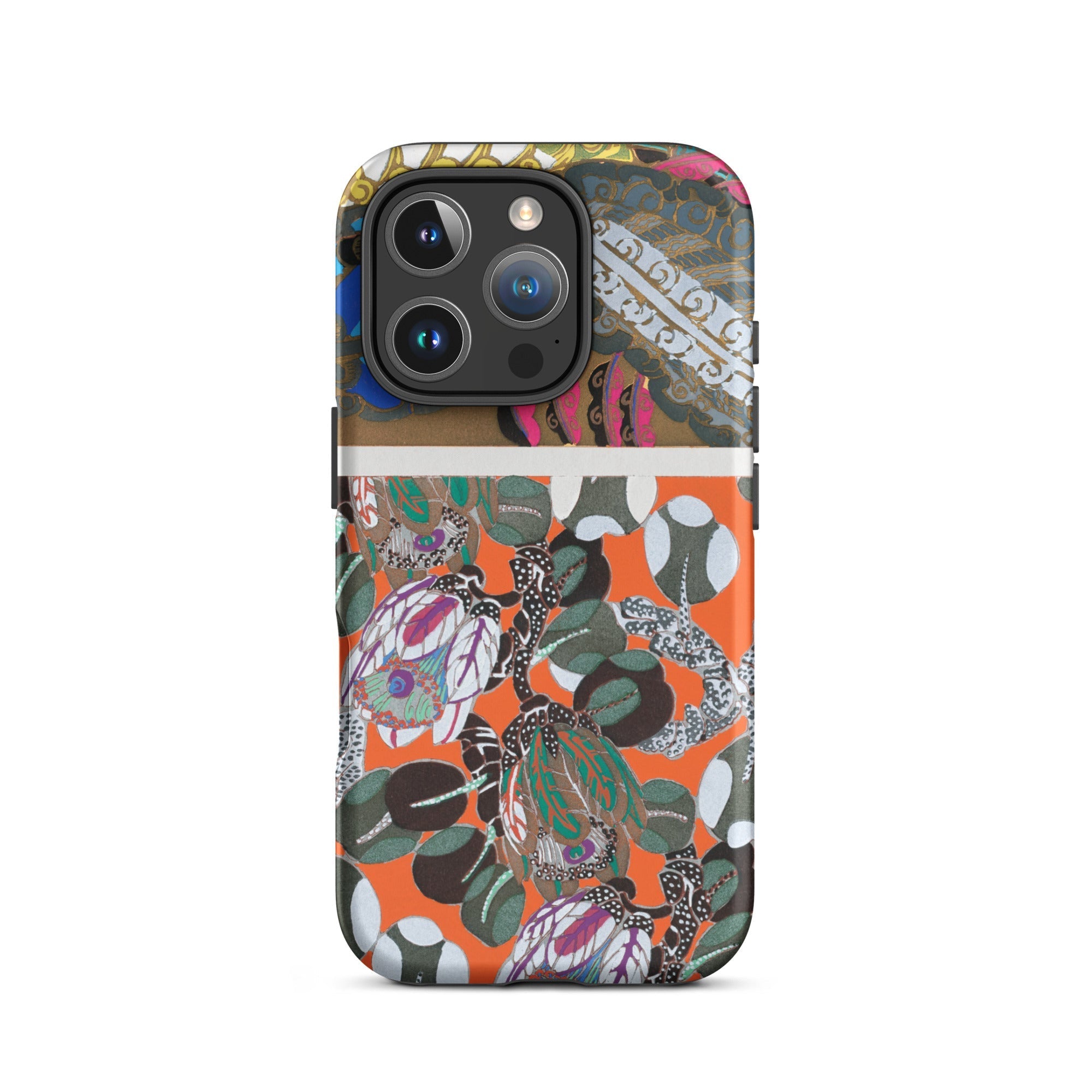 Bloomotifs - Edouard Benedictus Floral Art Iphone Case, 16 Pro / Matte, Patterned Smartphone Case