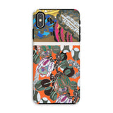 Bloomotifs - Edouard Benedictus Floral Art Iphone Case, Xs Max / Matte, Colorful Patterned Phone Case Abstract Floral Geometric Designs