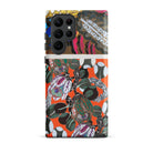 Bloomotifs Edouard Benedictus Floral Art Samsung Case, Galaxy S22 Ultra / Matte, Smartphone Case Vibrant Intricate Pattern Abstract Floral