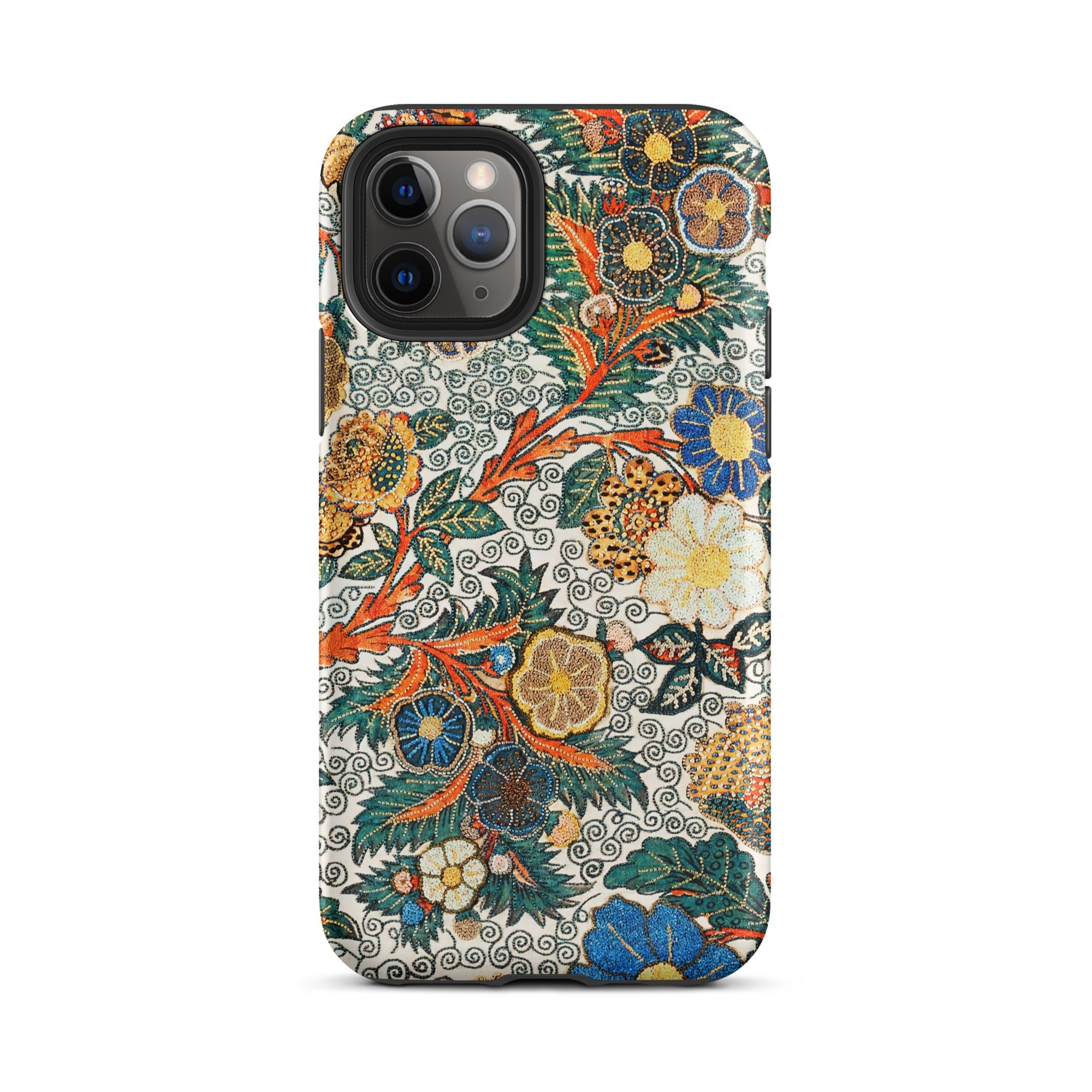Blossomewhere Antique Japanese Tapestry Iphone Case, 11 Pro / Matte, Floral Patterned Phone Case