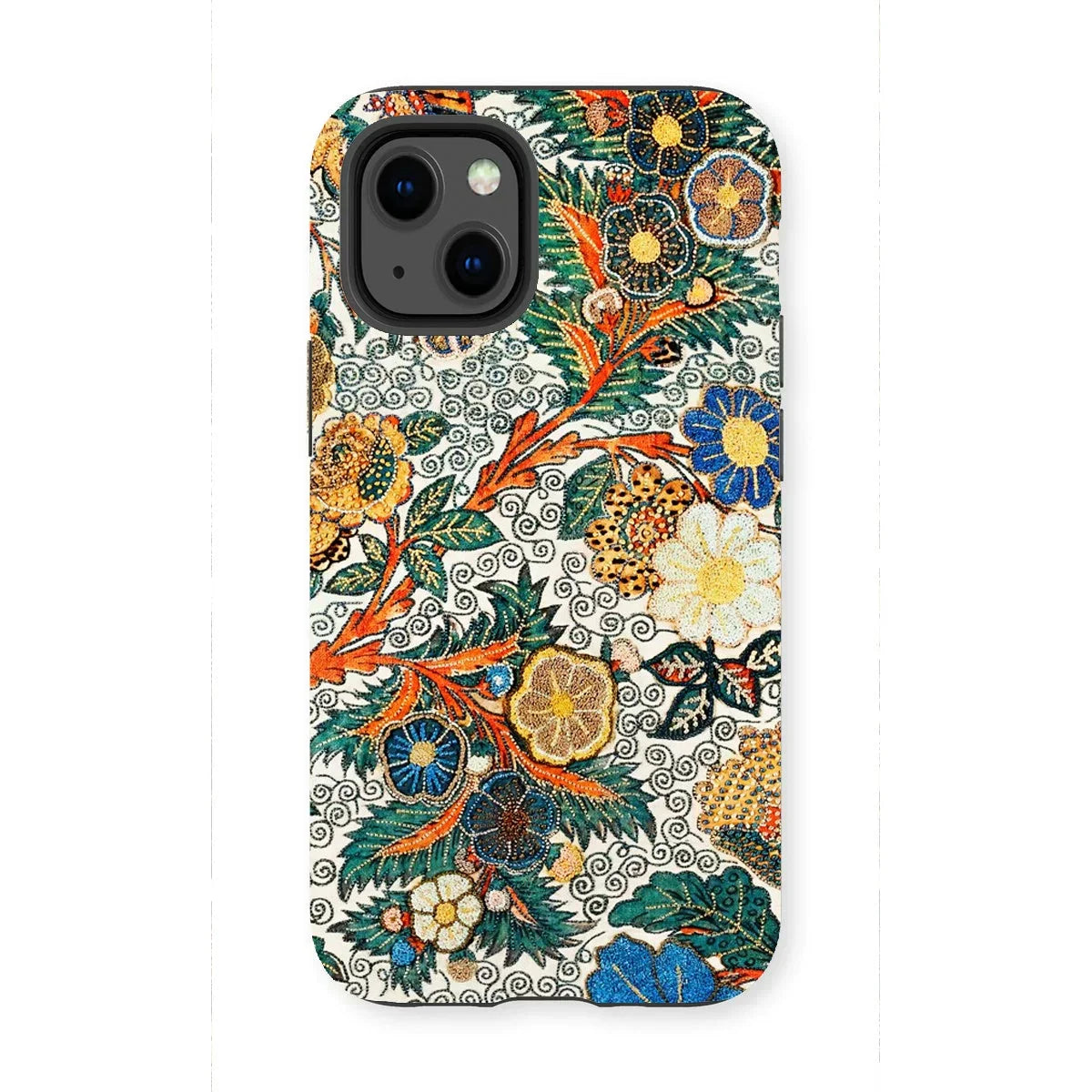 Blossomewhere - Antique Japanese Tapestry Iphone Case - 13 Mini / Matte