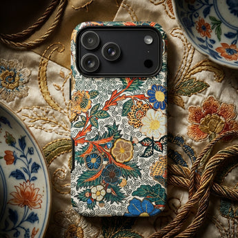 Blossomewhere - Antique Japanese Tapestry Iphone Case, Mobile Phone Cases, Toby Leon