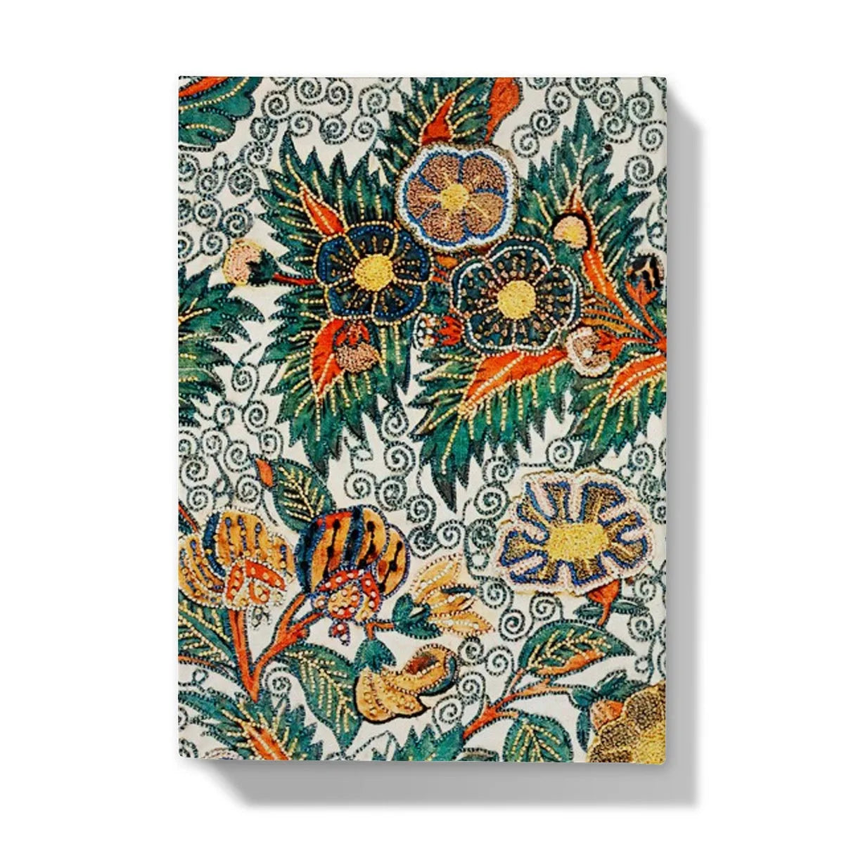 Blossomewhere - Antique Japanese Tapestry Art Journal - Notebooks & Notepads - Aesthetic Art