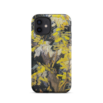 Blossoming Acacia - Vincent Van Gogh Iphone Case, 12 / Matte, Yellow-leafed Phone Case
