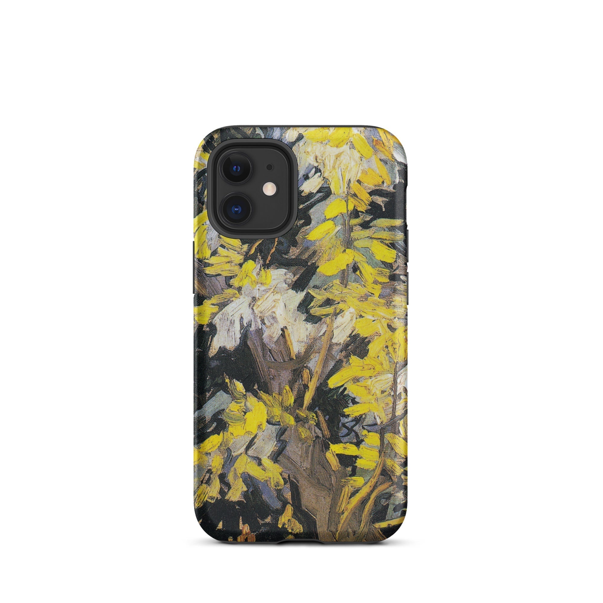 Blossoming Acacia Vincent Van Gogh Iphone Case, 12 Mini / Matte, Iphone Case Yellow Floral Design