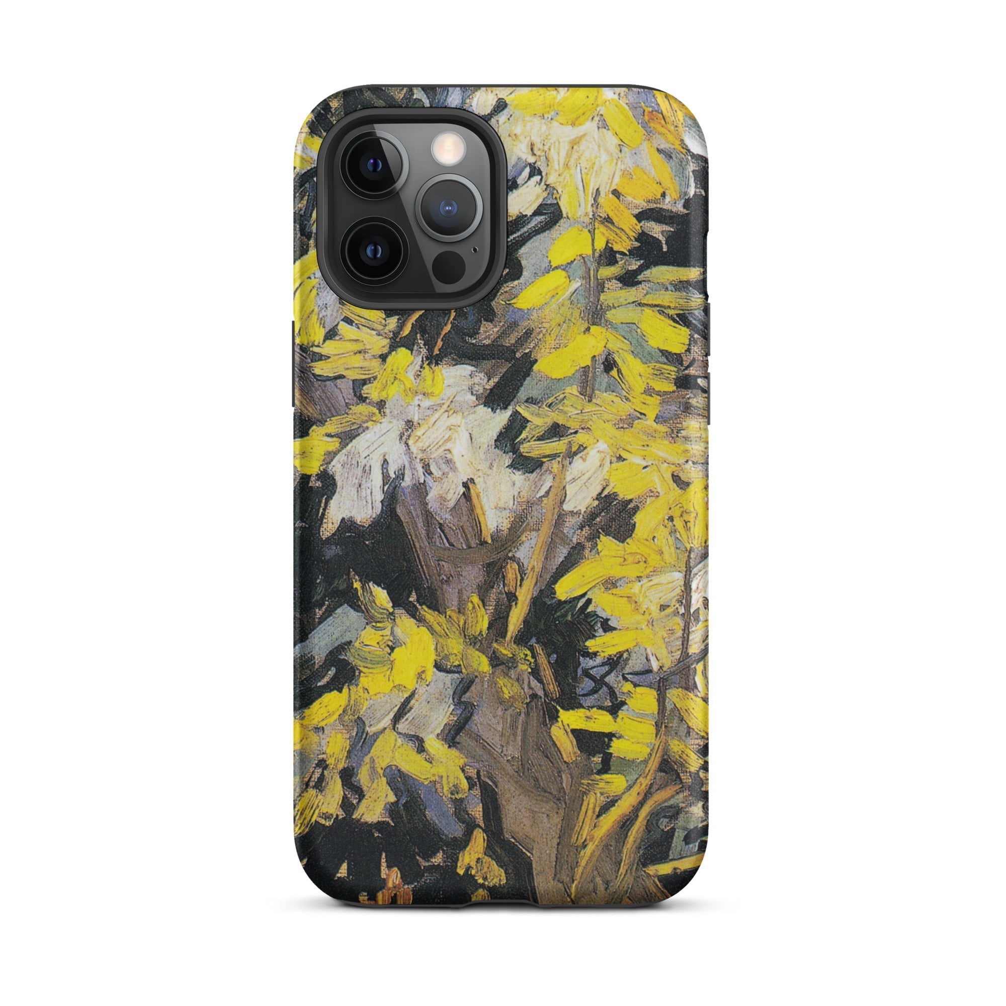 Blossoming Acacia Vincent Van Gogh Iphone Case, 12 Pro Max / Matte, Floral Patterned Phone Case