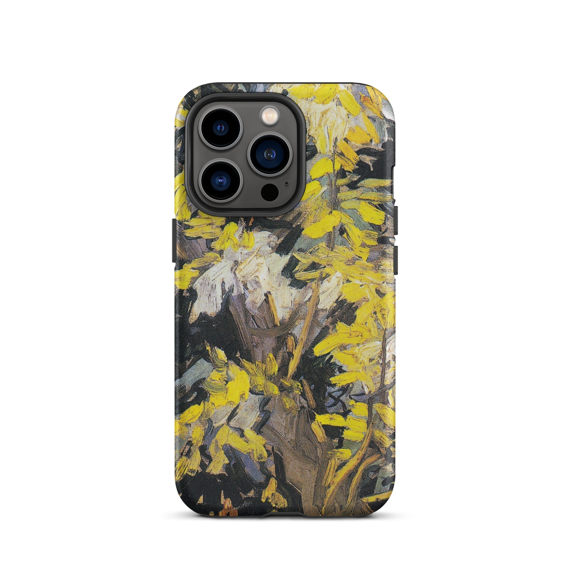 Blossoming Acacia Vincent Van Gogh Iphone Case, 13 Pro / Matte, Smartphone Case Impressionistic Floral Design