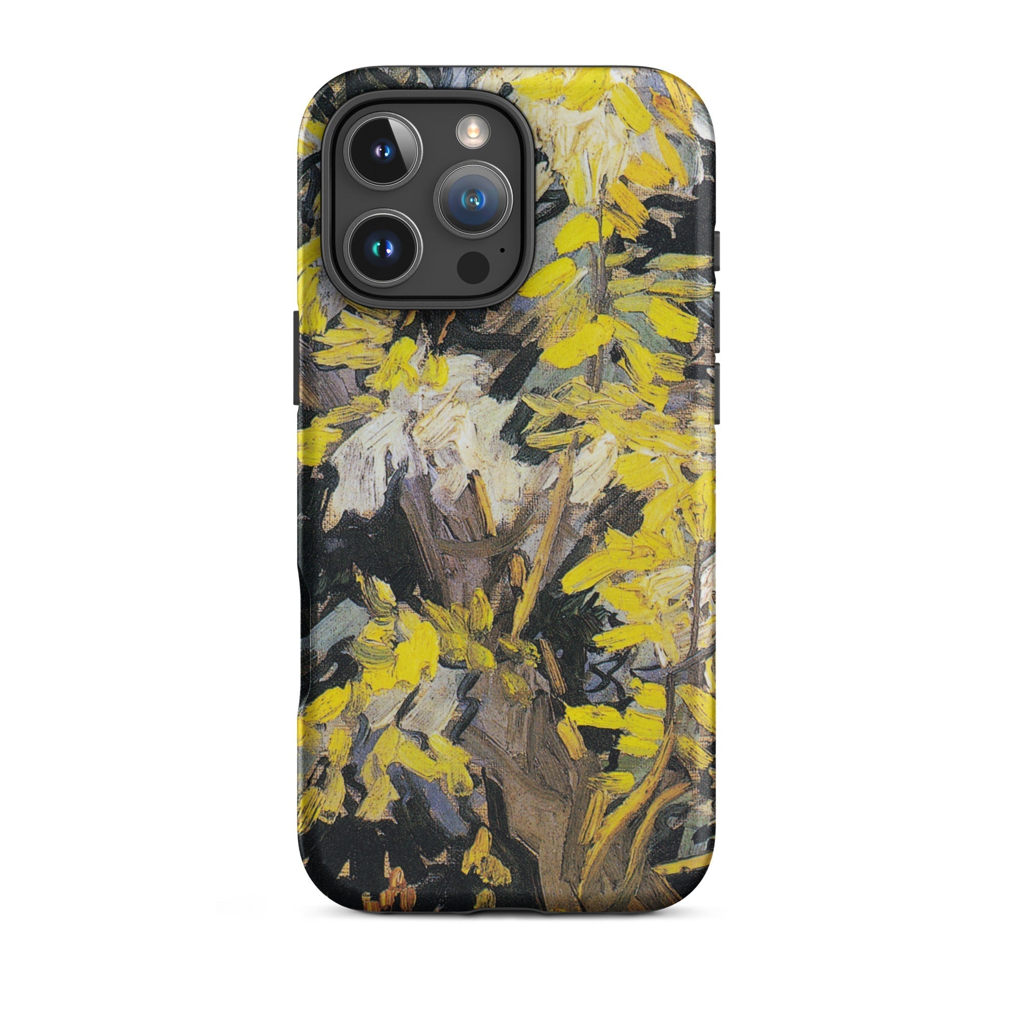 Blossoming Acacia - Vincent Van Gogh Iphone Case, 16 Pro Max / Matte, Iphone Case Gogh-style Tree Design