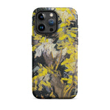 Blossoming Acacia - Vincent Van Gogh Phone Case Iphone 15 Pro Max / Matte Artistic Phone Case Gogh’s Blossoming Acacia, Sunlit Blossoms