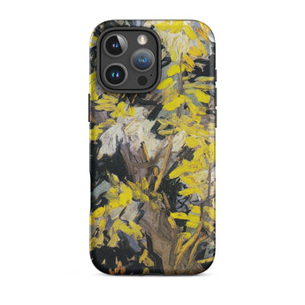 Blossoming Acacia - Vincent Van Gogh Phone Case Iphone 16 Pro Max / Matte Iphone Case Gogh-style Tree Design Gogh’s Blossoming Acacia,