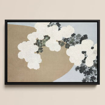 Blossoms - Kamisaka Sekka Art Print / Canvas, 18x12’’ / 46x31cm / Black Frame, Posters Prints & Visual Artwork, Toby Leon