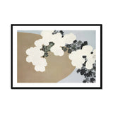 Blossoms - Kamisaka Sekka Art Print, Framed Abstract Floral Painting