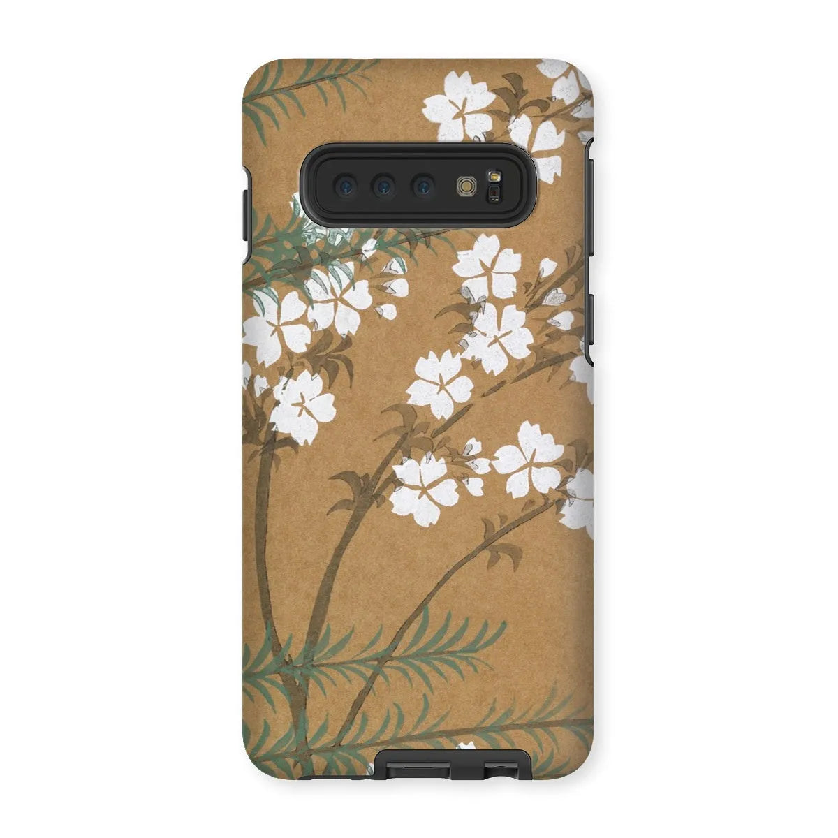Blossoms From Momoyogusa Floral Phone Case - Kamisaka Sekka - Samsung Galaxy S10 / Matte - Mobile Phone Cases