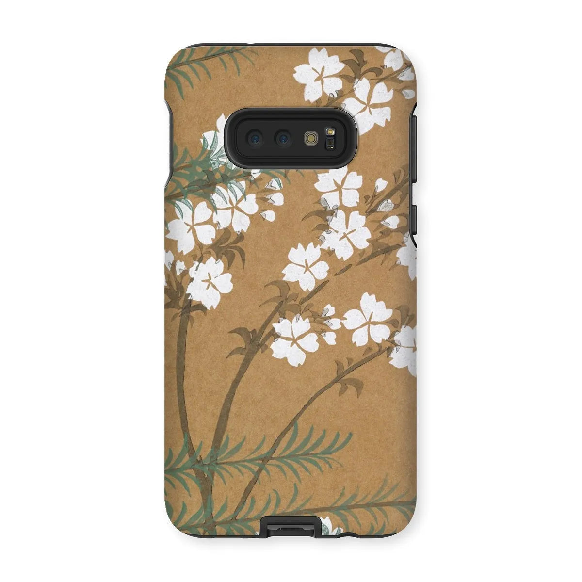 Blossoms From Momoyogusa Floral Phone Case - Kamisaka Sekka - Samsung Galaxy S10e / Matte - Mobile Phone Cases