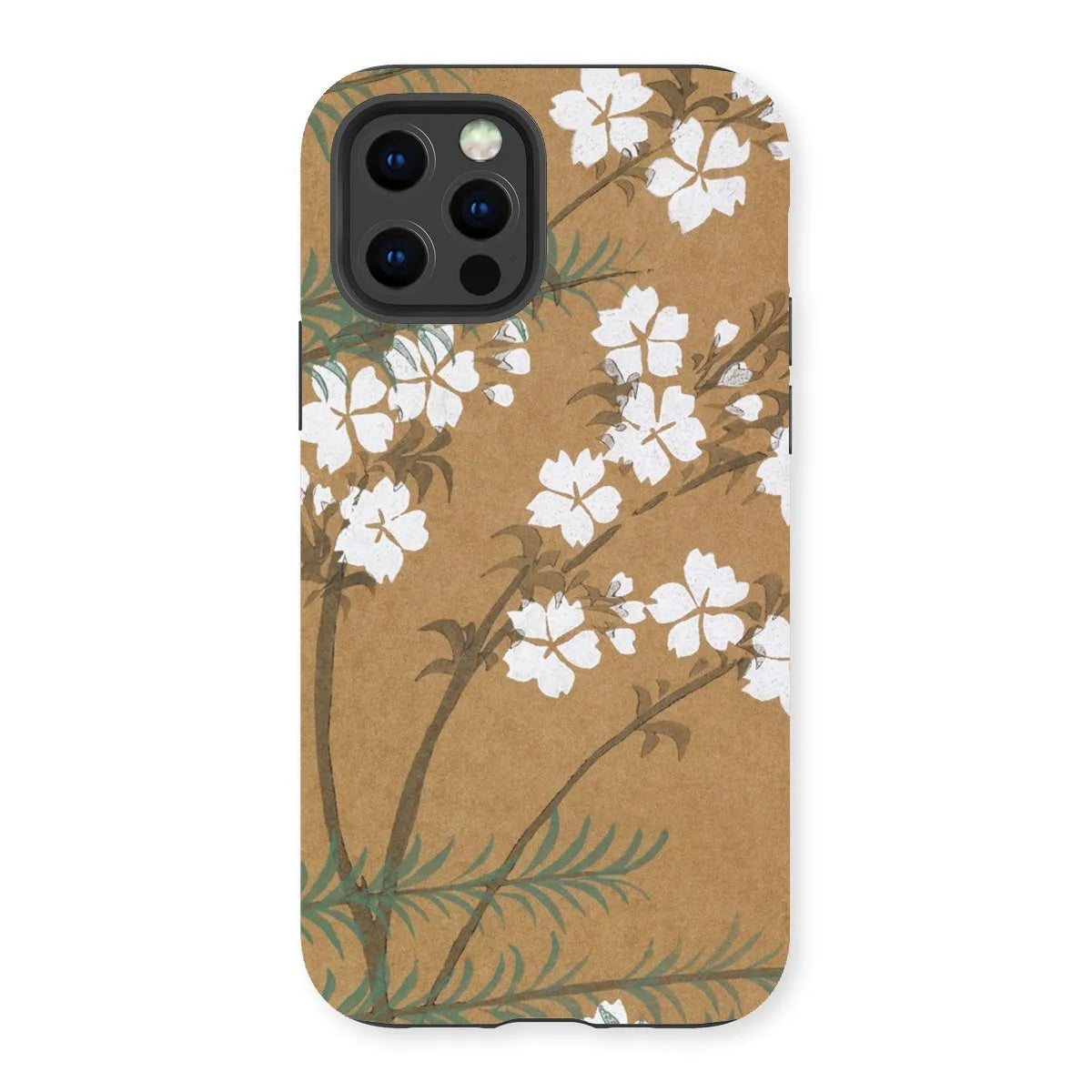Blossoms From Momoyogusa Floral Phone Case - Kamisaka Sekka - Iphone 13 Pro / Matte - Mobile Phone Cases - Aesthetic Art