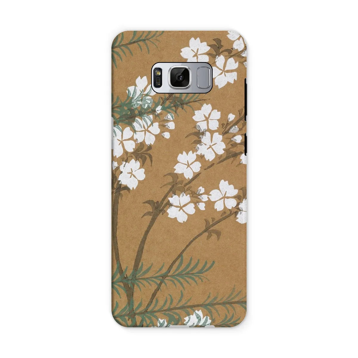 Blossoms From Momoyogusa Floral Phone Case - Kamisaka Sekka - Samsung Galaxy S8 / Matte - Mobile Phone Cases