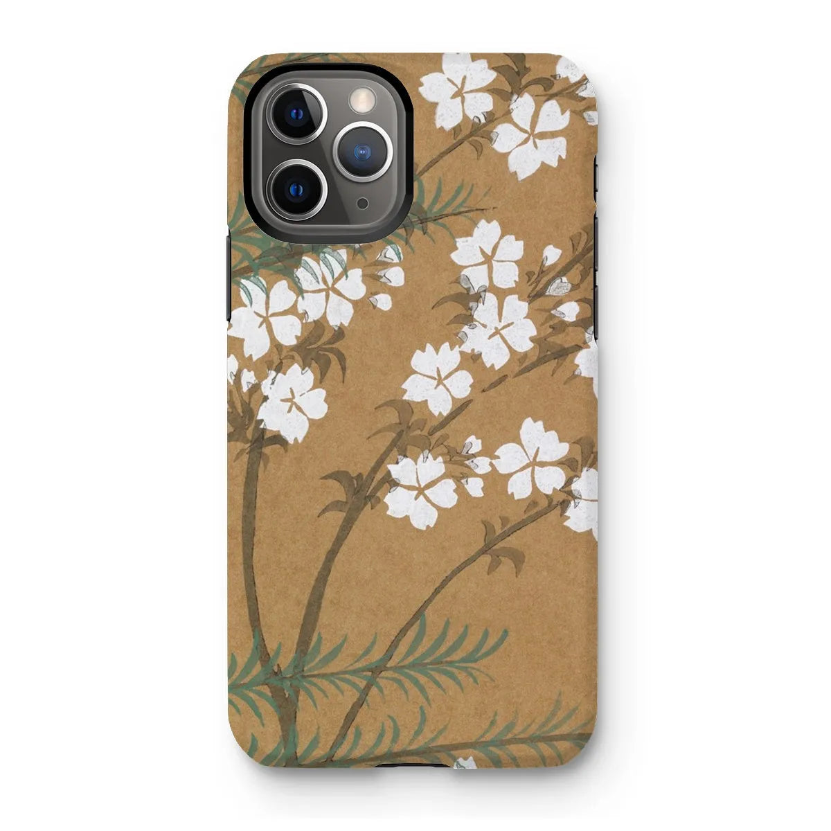 Blossoms From Momoyogusa Floral Phone Case - Kamisaka Sekka - Iphone 11 Pro / Matte - Mobile Phone Cases - Aesthetic Art