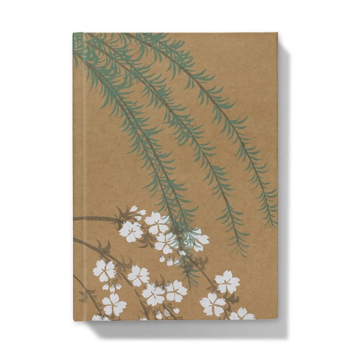 Blossoms From Momoyogusa By Kamisaka Sekka Hardback Journal - 5’x7’ / Lined - Notebooks & Notepads - Aesthetic Art