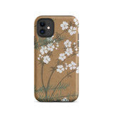 Blossoms from Momoyogusa - Kamisaka Sekka Iphone Case, 11 / Matte, Floral-patterned Phone Case