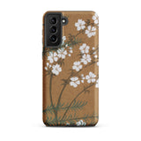 Blossoms from Momoyogusa - Kamisaka Sekka Phone Case, Samsung Galaxy S21 Plus / Matte, Mobile Cases, Toby Leon