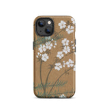 Blossoms from Momoyogusa - Kamisaka Sekka Phone Case Iphone 13 / Matte Floral-patterned, Timeless Rinpa Artistry Mobile Cases