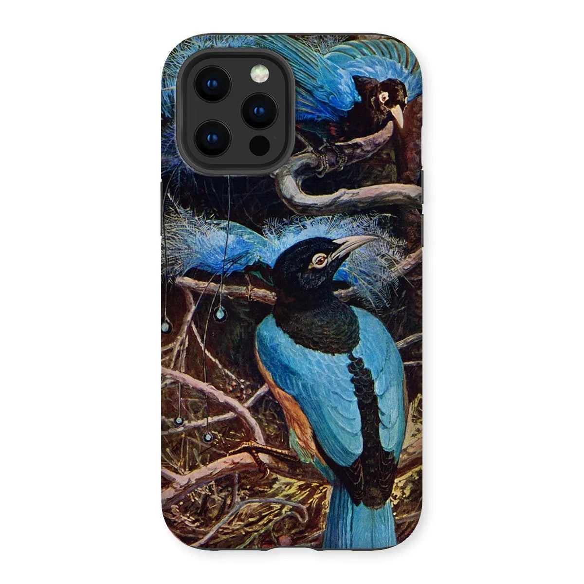 Blue Bird Of Paradise Aesthetic Phone Case - Henry Johnston - Iphone 12 Pro Max / Matte - Mobile Phone Cases
