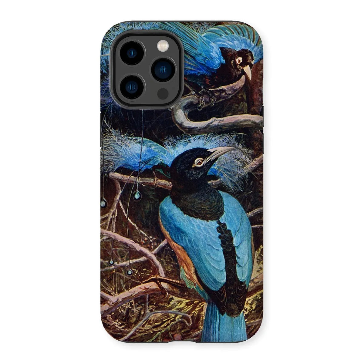 Blue Bird Of Paradise Aesthetic Phone Case - Henry Johnston - Iphone 14 Pro Max / Matte - Mobile Phone Cases