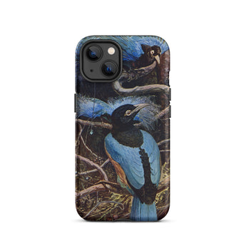 Blue Bird of Paradise - Henry Johnston Iphone Case, 13 / Matte, Bird-themed Iphone Case