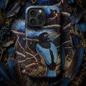 Blue Bird of Paradise - Henry Johnston Iphone Case, Mobile Phone Cases, Toby Leon