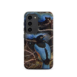 Blue Bird of Paradise - Henry Johnston Phone Case, Samsung Galaxy S23 / Matte, Mobile Cases, Toby Leon
