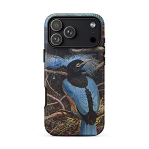 Blue Bird of Paradise - Henry Johnston Phone Case, Vibrant Plumage Unfurls, Henry Johnston Iphone, Johnston Iphone Case