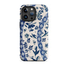 Blue Birds & Florals Owen Jones Chinoiserie Iphone Case, 15 Pro Max / Matte, Blue White Floral Patterned Phone Case
