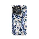 Blue Birds & Florals Owen Jones Chinoiserie Iphone Case, 16 Pro / Matte, Floral Patterned Phone Case