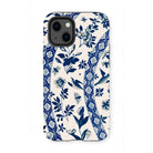 Blue Birds & Florals - Owen Jones Chinoiserie Iphone Case - 13 Mini / Matte