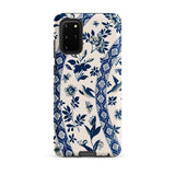 Blue Birds & Florals - Owen Jones Chinoiserie Phone Case, Samsung Galaxy S20 Plus / Matte, Mobile Cases, Toby Leon