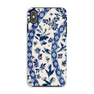 Blue Birds & Florals Owen Jones Chinoiserie Iphone Case, Xs Max / Matte, Decorative Phone Case Blue White Floral Pattern