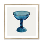 Blue Compote Glass - Edward White 1930s Art Print Posters Prints & Visual Artwork